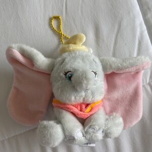 Disney Store Japan Dumbo Plush Keychain